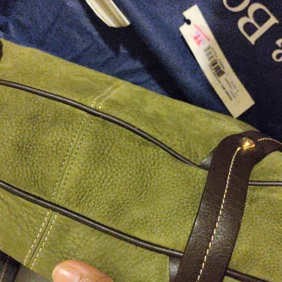 RARE Dooney & Bourke Hayden Panettiere Limited Edition Suede Shoulder Bag New - Picture 10 of 14